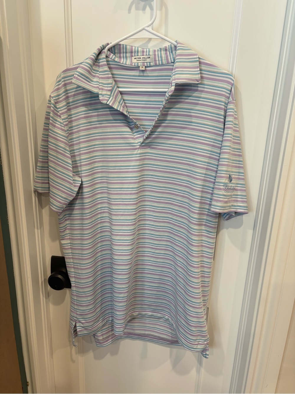 Peter Millar Men’s Summer Comfort Striped Polo